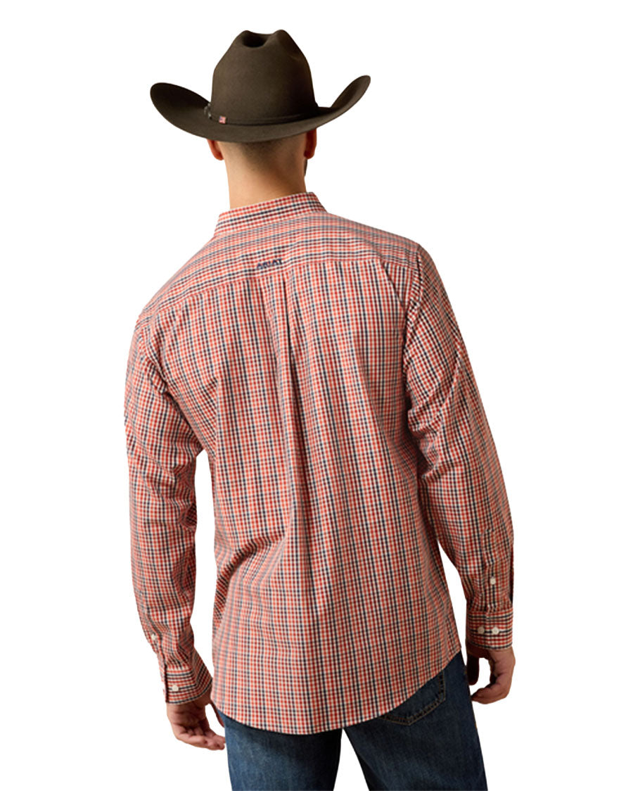 Men's Wrinkle Free Walter Classic Fit Long Sleeve Western Shirt - 10079370