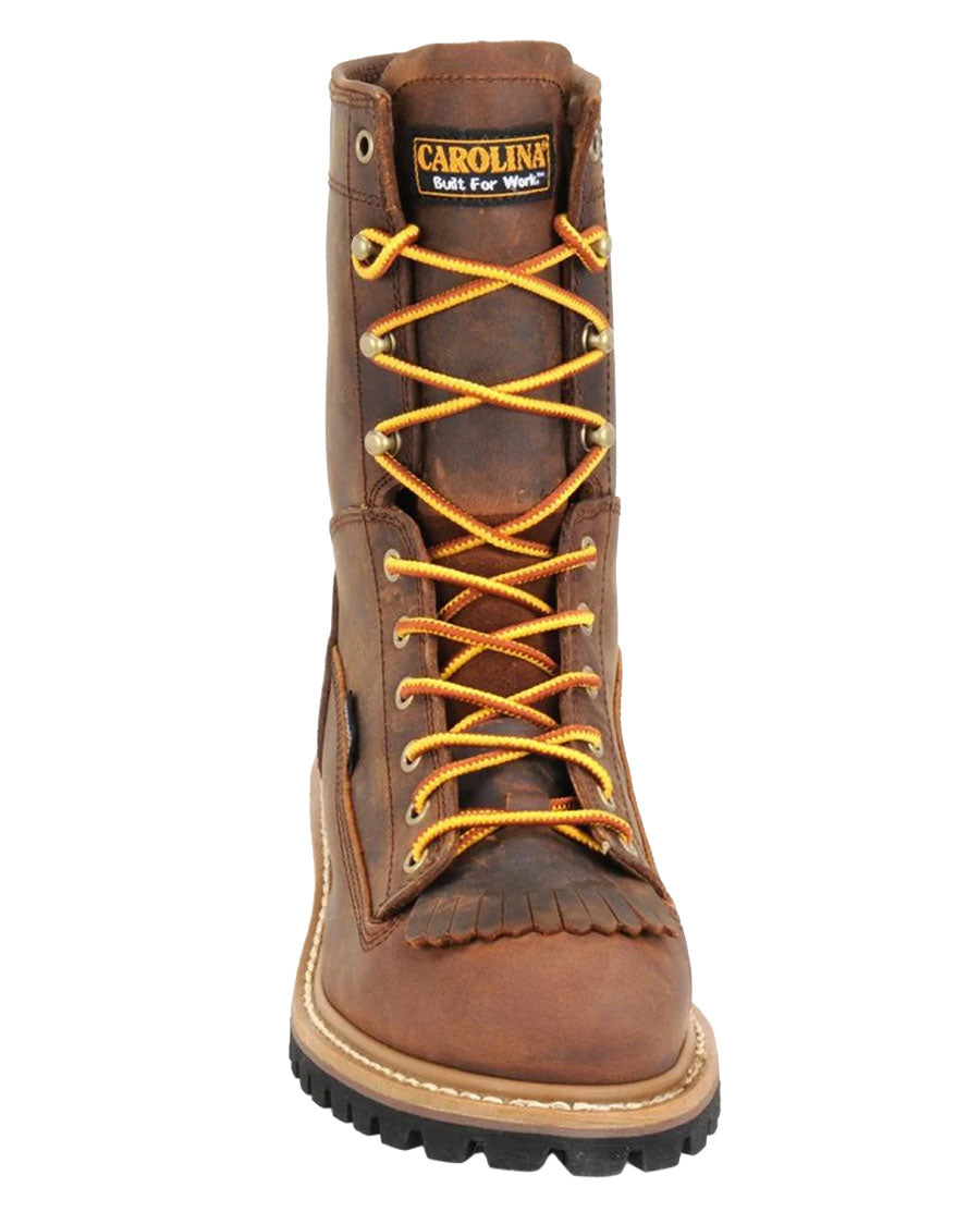 Men's 8" Spruce WP Steel-Toe Logger Boots - CA9824