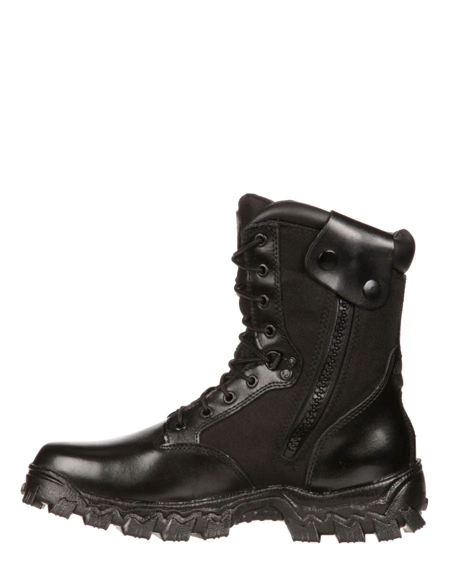 Men's Alpha Force Zipper Composite Toe Public Service Boots - 6173