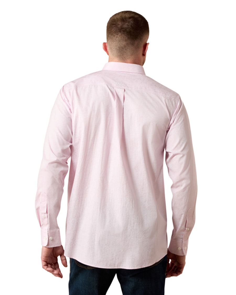 Men's Wrinkle Free Wyle Classic Fit Long Sleeve Western Shirt - 10079360