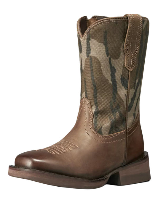 Toddler Boys' Tecovas X Mossy Oak Doc Western Boots - 81019-Mob