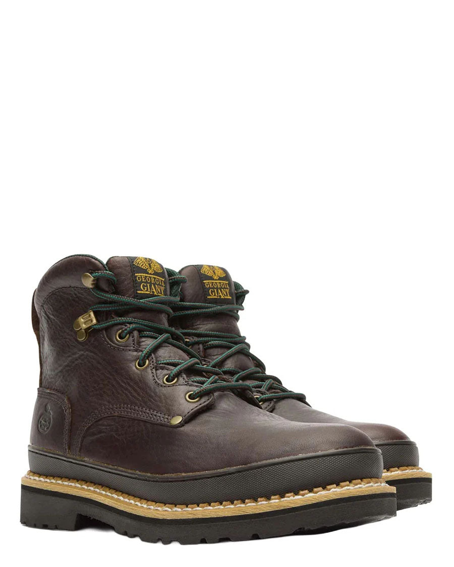 Men's Giant Steel-Toe Lace-Up Work Boots - G6374