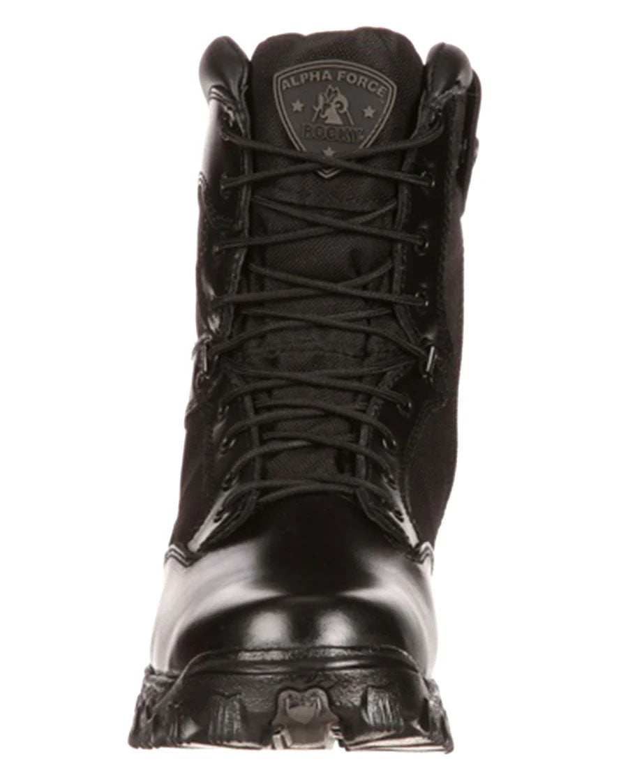 Men's Alpha Force Zipper Composite Toe Public Service Boots - 6173