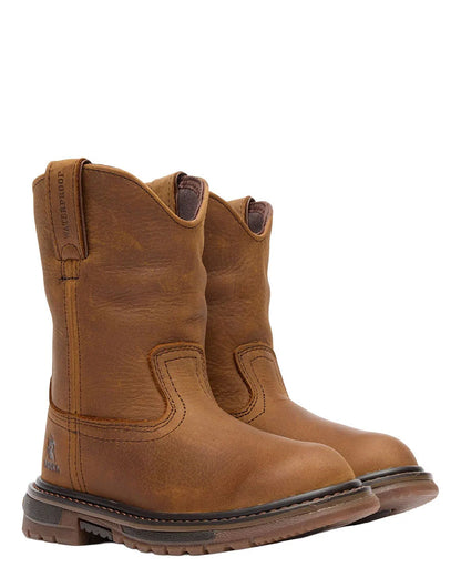 Kids' Original Ride FLX Waterproof Western Work Boots - RKW0300C