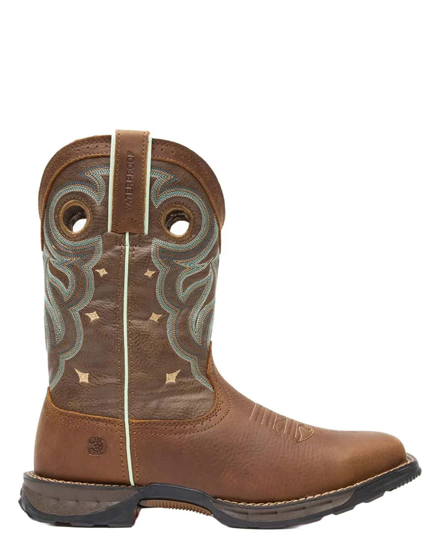 Women's Maverick Steel Toe Waterproof Western Work Boots - DRD0416
