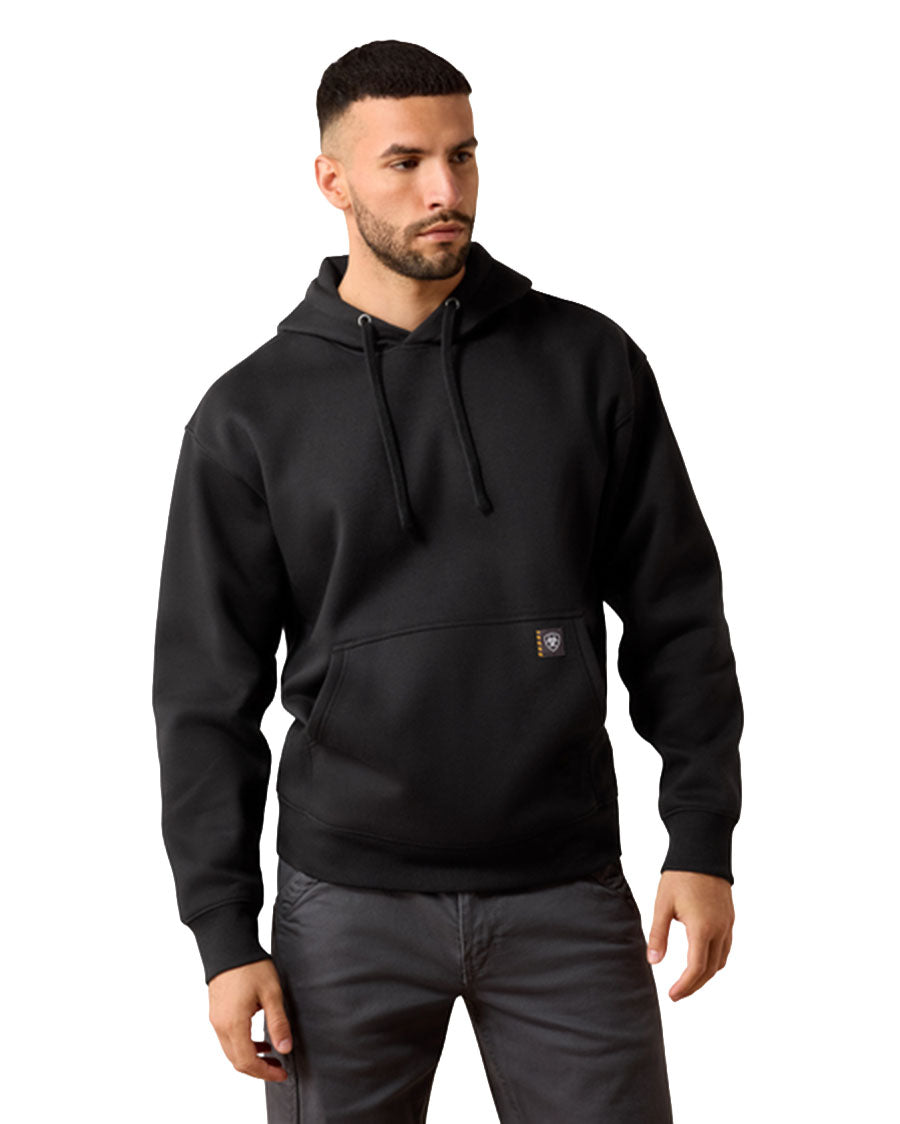 Men's Rebar Workman Bearded Skull Graphic Hoodie - 10079151