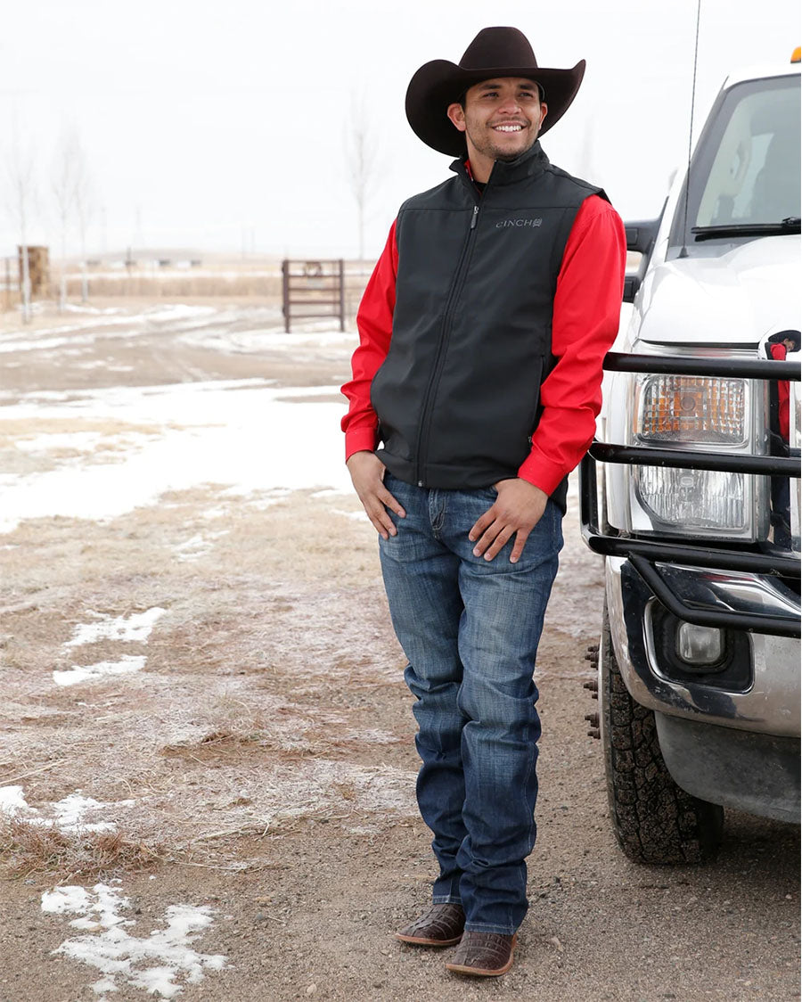 Men's Solid Bonded Vest - Mwv1012010