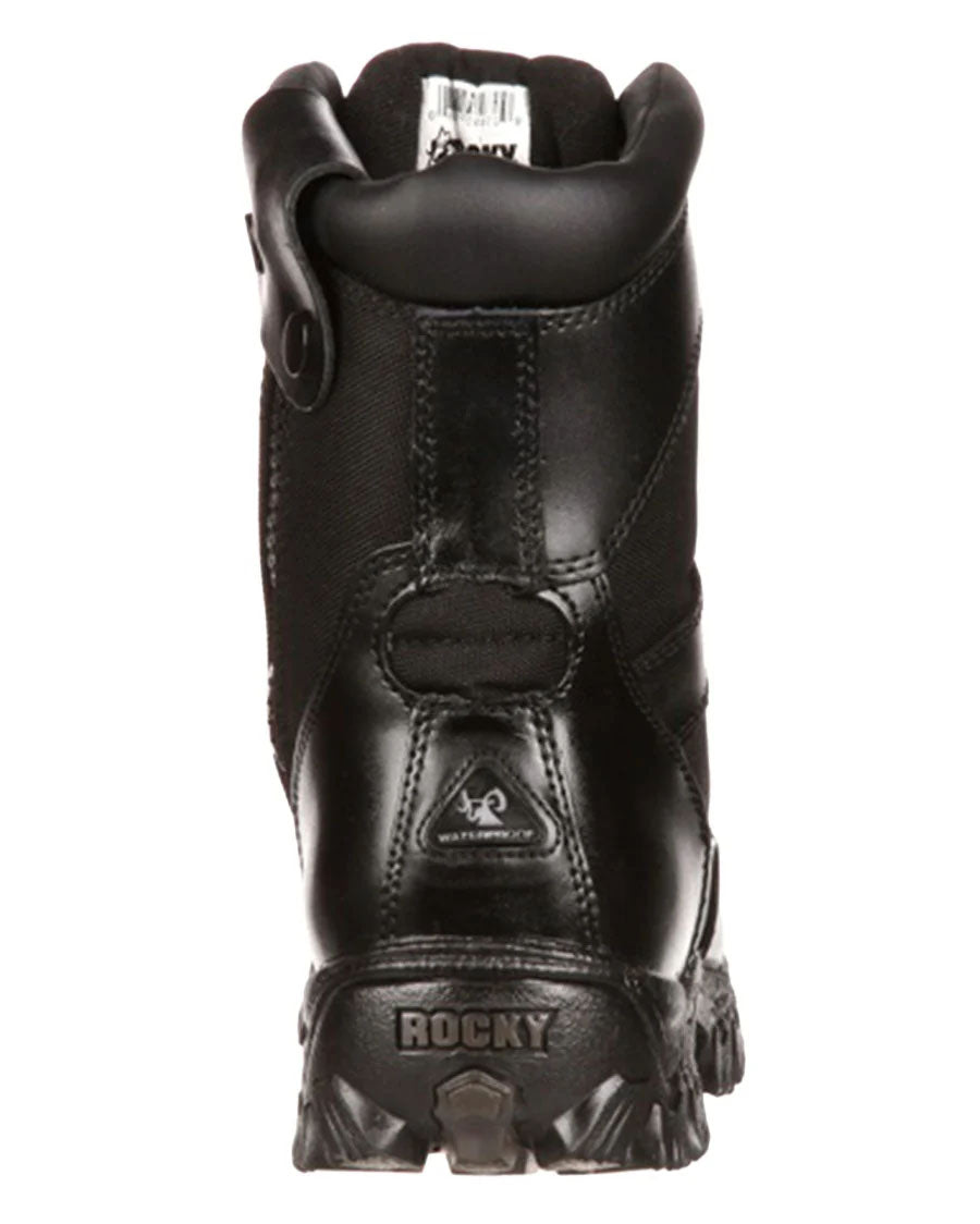 Men's Alpha Force Zipper Composite Toe Public Service Boots - 6173