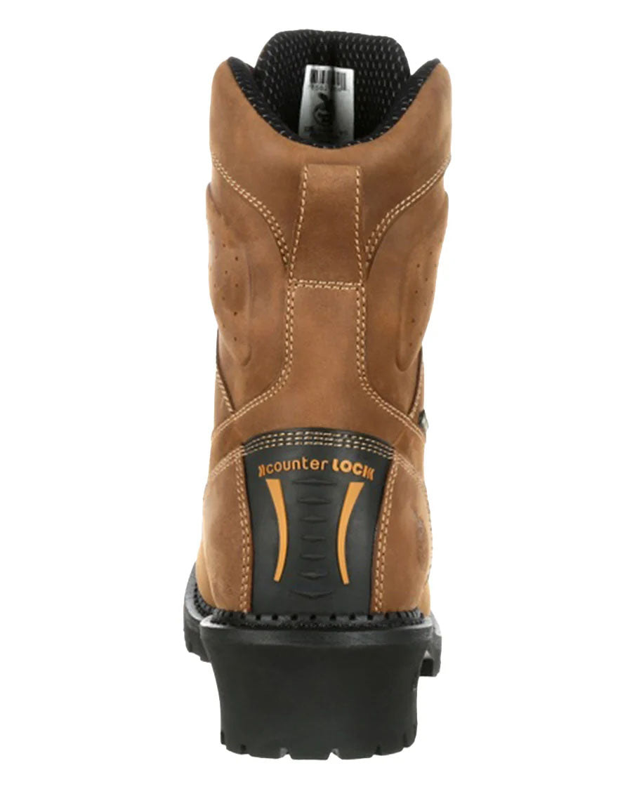 Men's Comfort Core Logger Waterproof Work Boots - GB00096