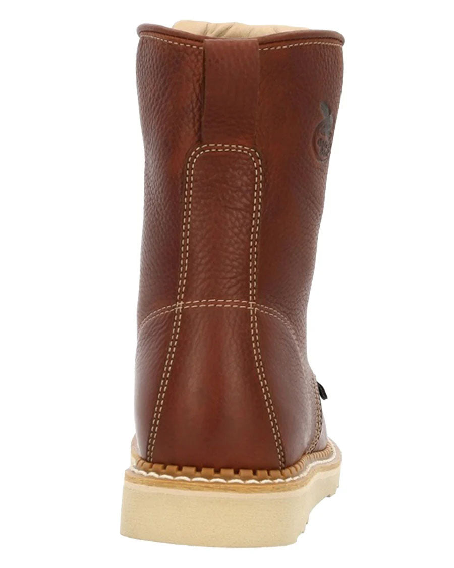 Men's Wedge Moc Toe Work Boots - GB00480