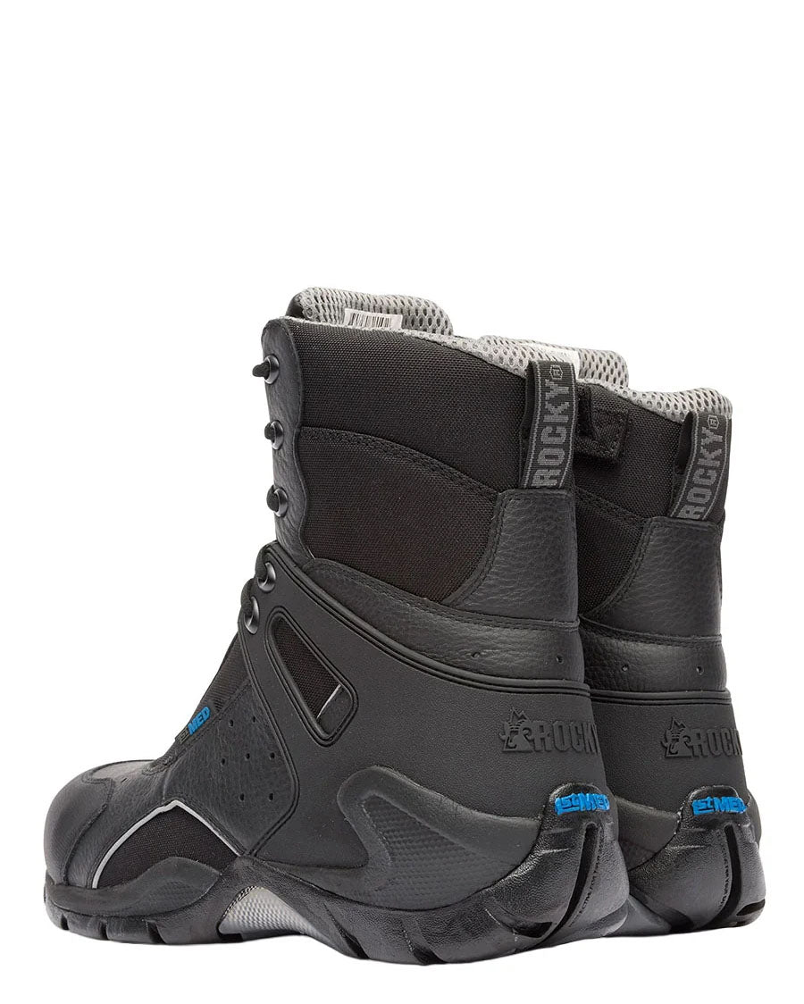 Men's 1st Med Carbon Fiber Toe Puncture-Resistant Waterproof Public Service Boots - FQ0911113