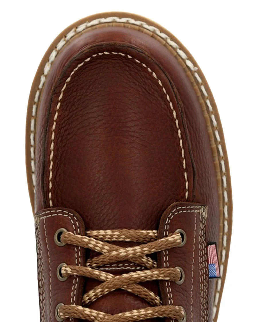 Men's Wedge Moc Toe Work Boots - GB00480
