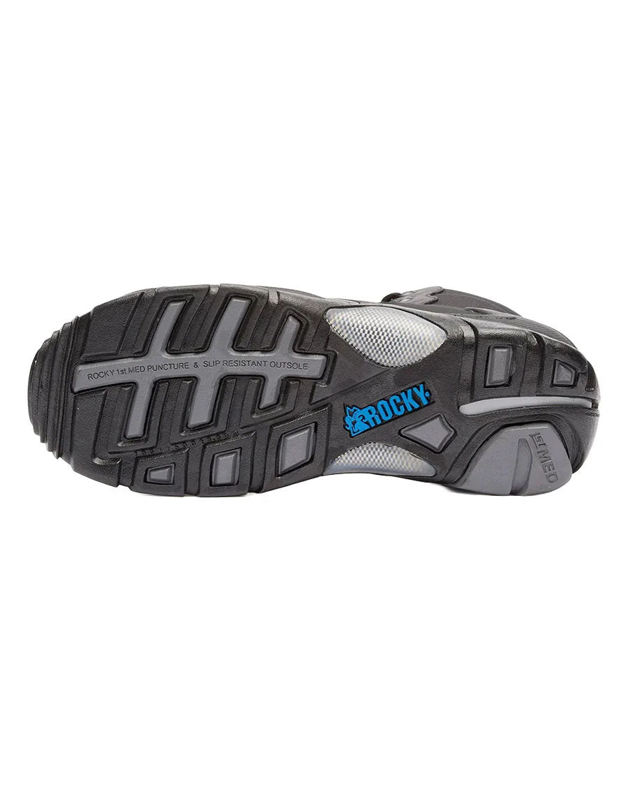 Men's 1st Med Carbon Fiber Toe Puncture-Resistant Waterproof Public Service Boots - FQ0911113