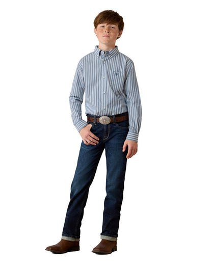 Kids' Pro Series Delaney Classic Fit Long Sleeve Western Shirt - 10080653