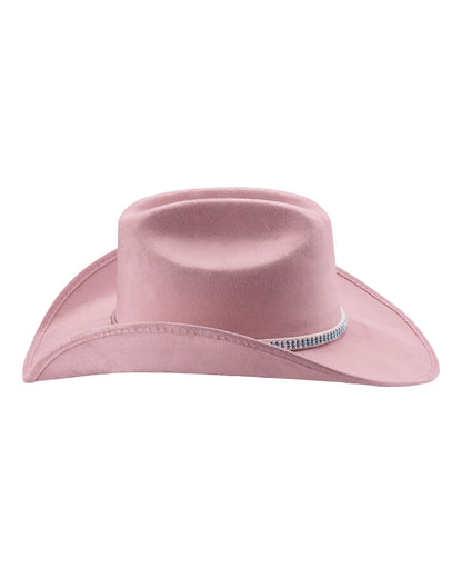 Women's Belong Together Faux Felt Western Hat - 876-Pnk