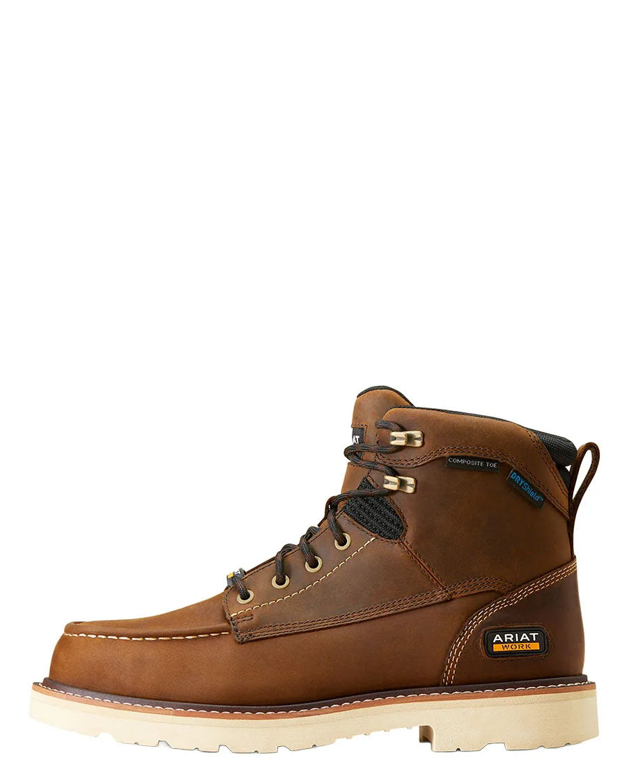 Men's Rebar Lift 6" Waterproof Composite Toe Work Boots - 10046876