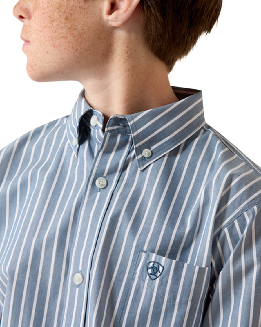 Kids' Pro Series Delaney Classic Fit Long Sleeve Western Shirt - 10080653