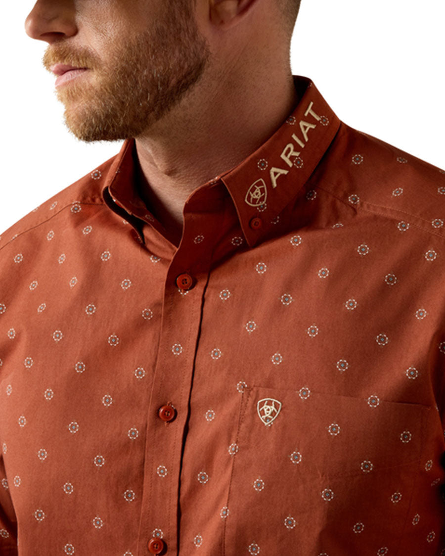Men's Team Dakota Classic Fit Long Sleeve Western Shirt - 10080596