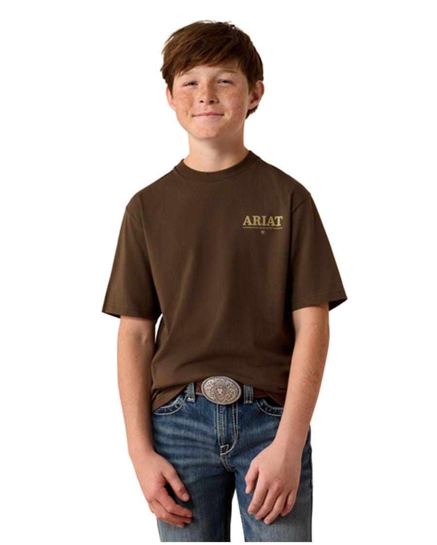 Kids' Mountain Bull Short Sleeve Graphic T-Shirt - 10080632