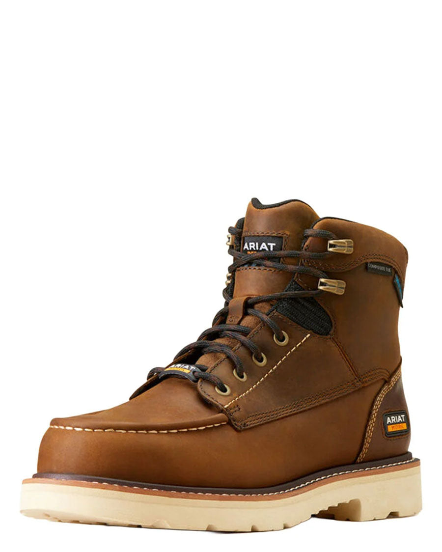 Men's Rebar Lift 6" Waterproof Composite Toe Work Boots - 10046876