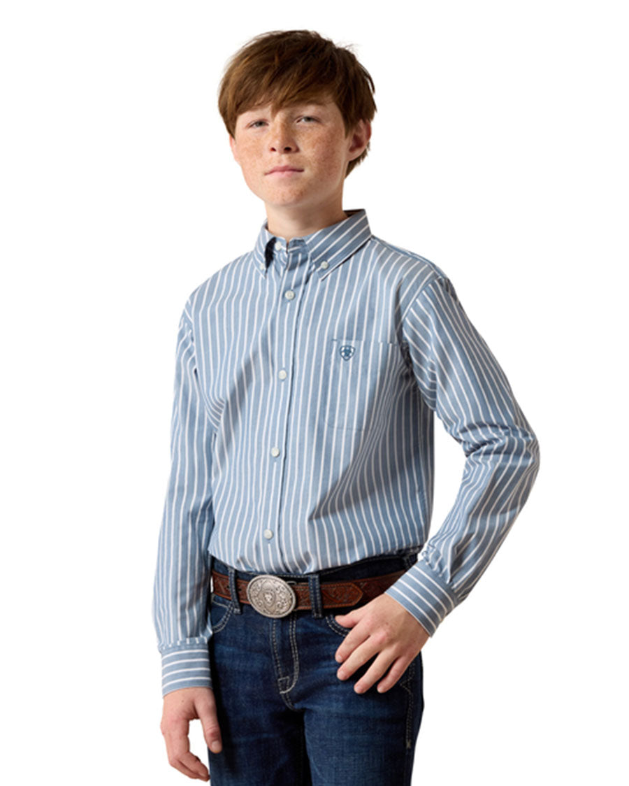 Kids' Pro Series Delaney Classic Fit Long Sleeve Western Shirt - 10080653