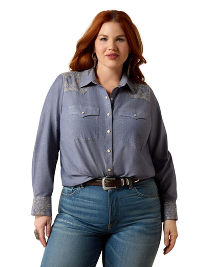 Women's Riverstone Long Sleeves Western Snap Shirt - 10080599