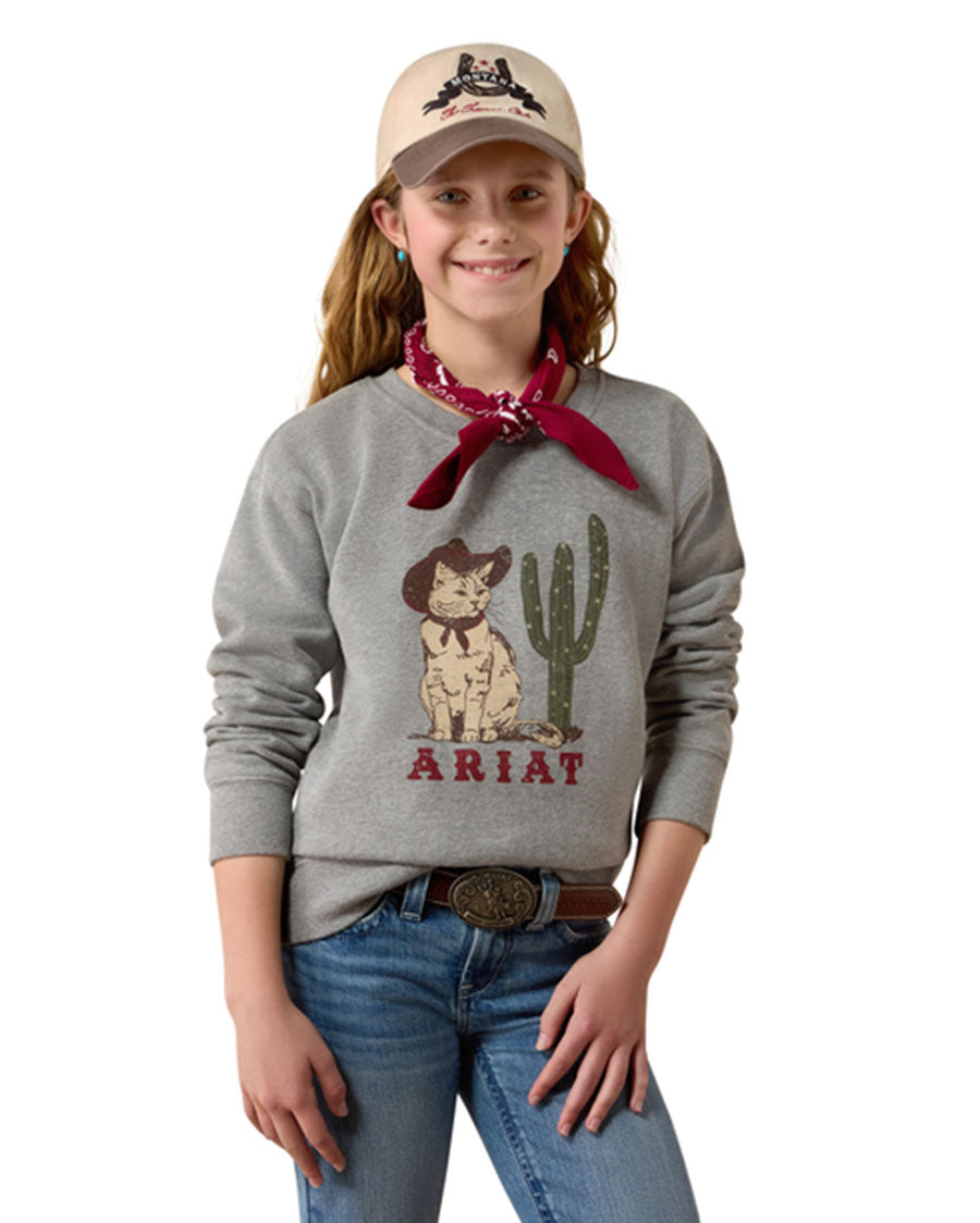 Kids' Sassy Cat Sweatshirt - 10080609