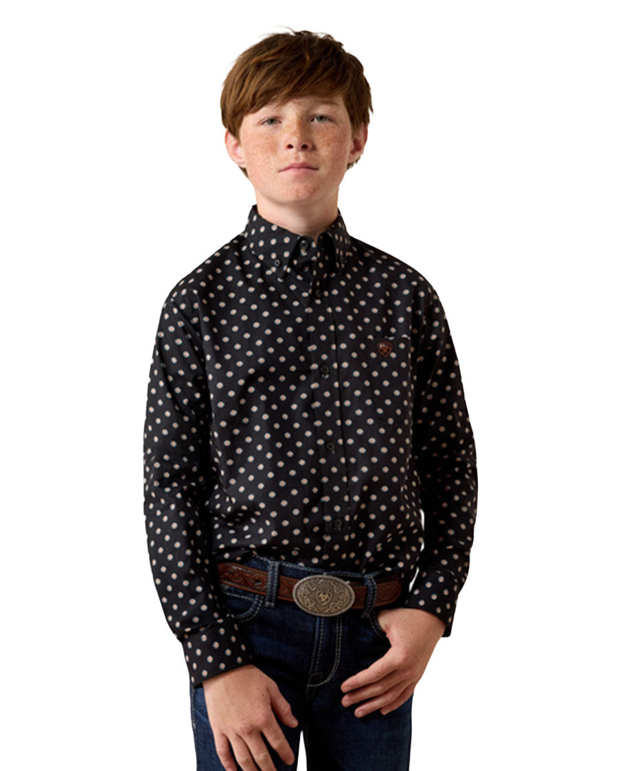 Boys' Larsen Classic Fit Long Sleeve Western Shirt - 10080666
