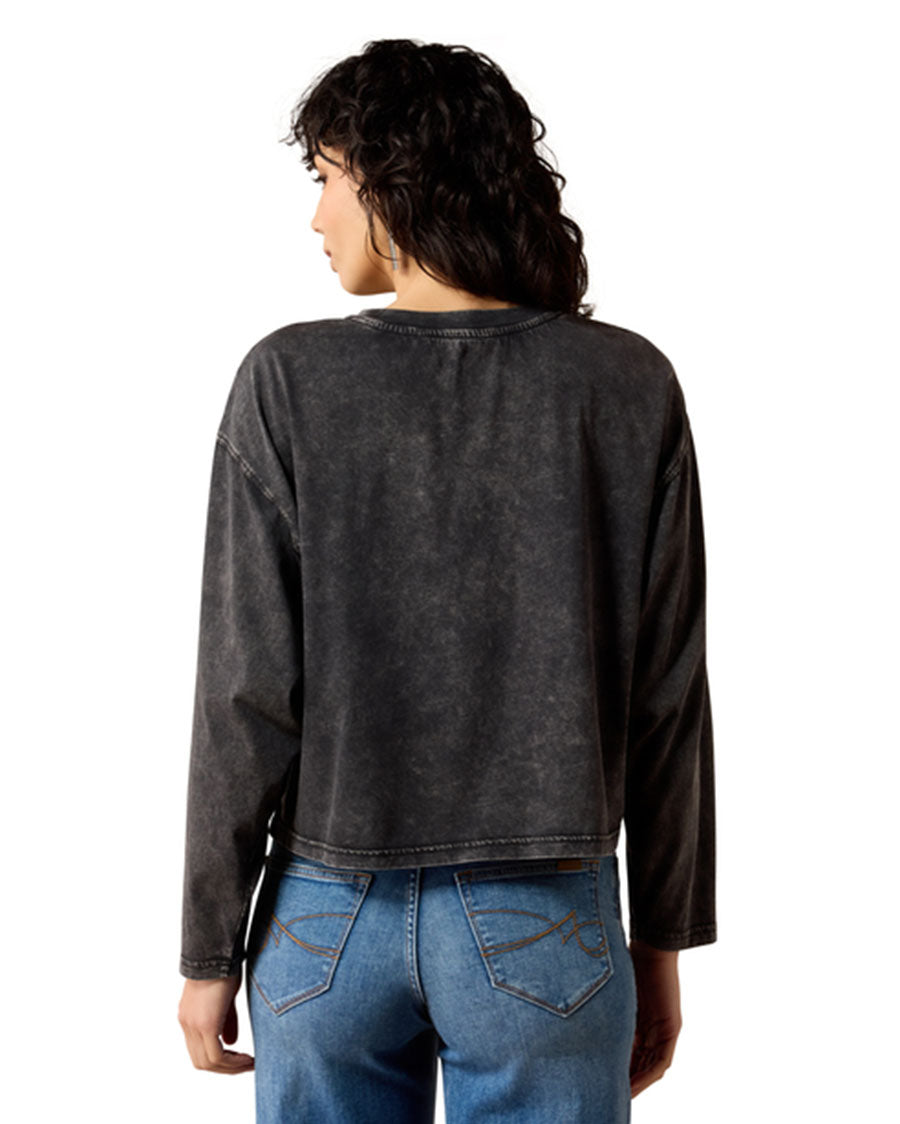 Women's Steer Story Long Sleeve T-Shirt - 10080681
