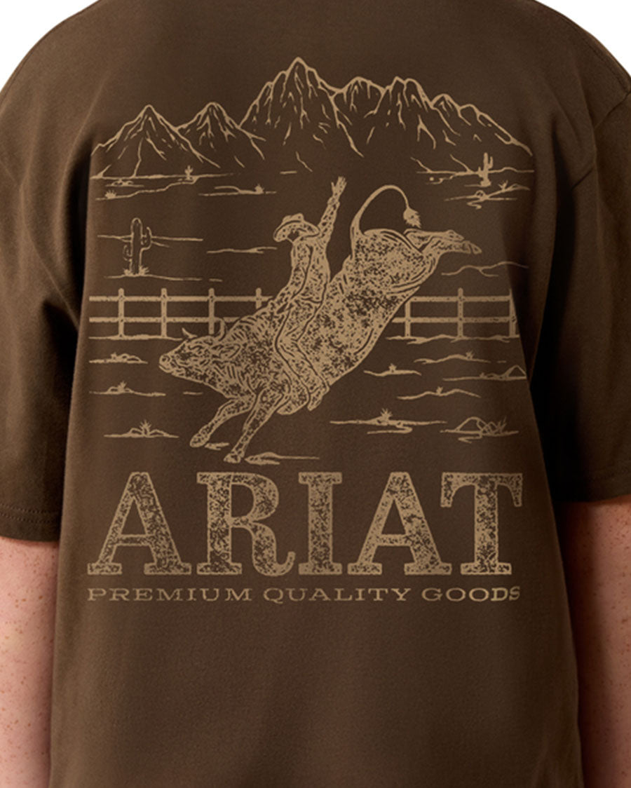Kids' Mountain Bull Short Sleeve Graphic T-Shirt - 10080632