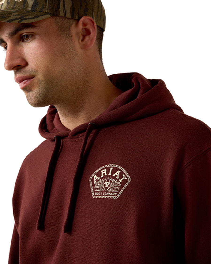Men's Roped Out Desert Badge Hoodie - 10080695
