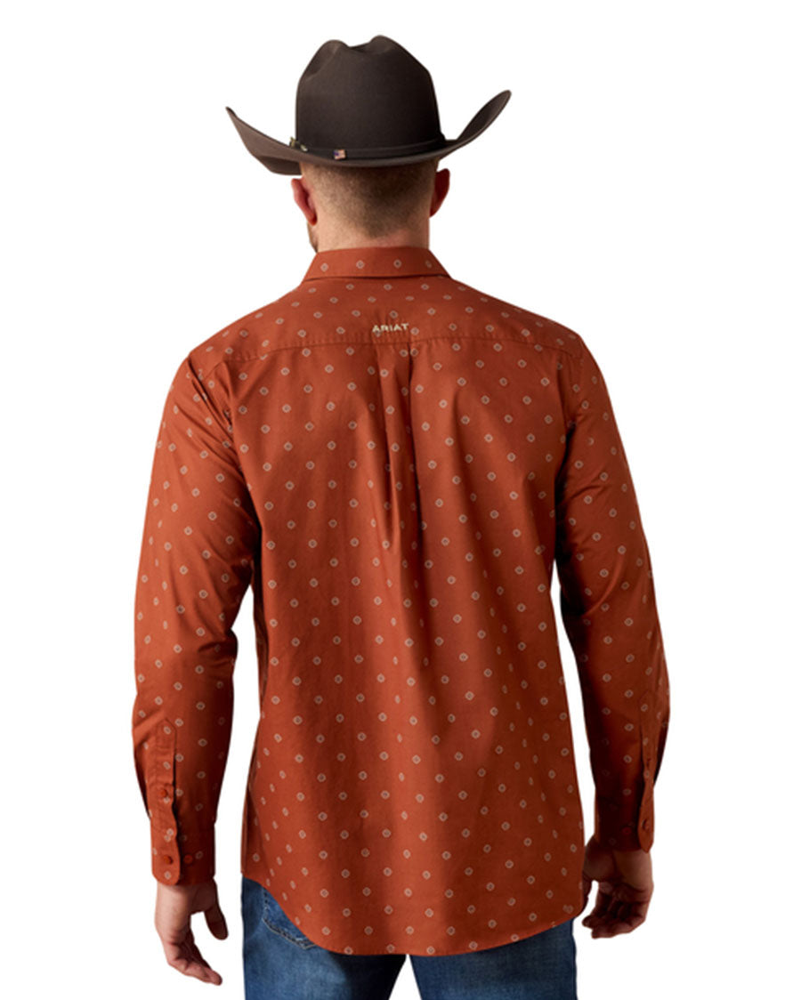 Men's Team Dakota Classic Fit Long Sleeve Western Shirt - 10080596