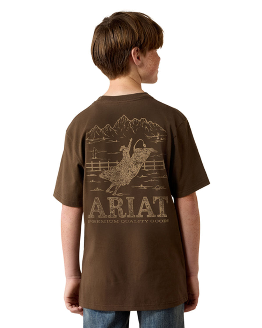 Kids' Mountain Bull Short Sleeve Graphic T-Shirt - 10080632