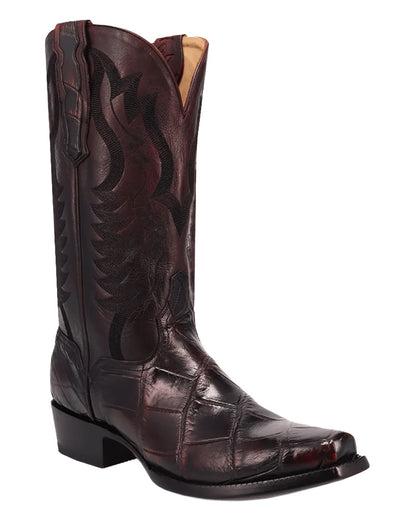 Men's Gold Label Delano Exotic Western Boots - Gl107 by Dan Post from Skip’s Western Outfitters | AWT-GL107-070-D