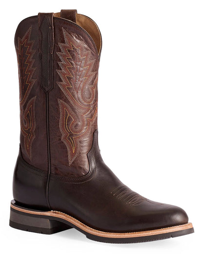 Men's Rusty Western Work Boots - M0028.CF by Lucchese from Skip’s Western Outfitters | LUC-M0028.CF-080-D