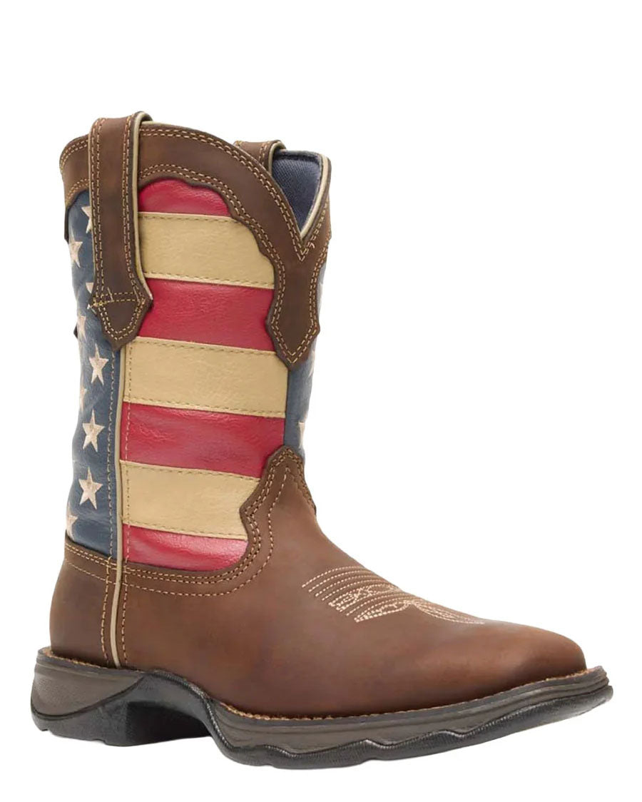 Women's Rebel Patriotic Western Boots - RD4414 by Durango from Skip’s Western Outfitters | DUR-RD4414-060-M