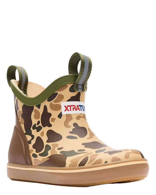 Kids' 4" Ankle Deck Boots - XKABDCMC