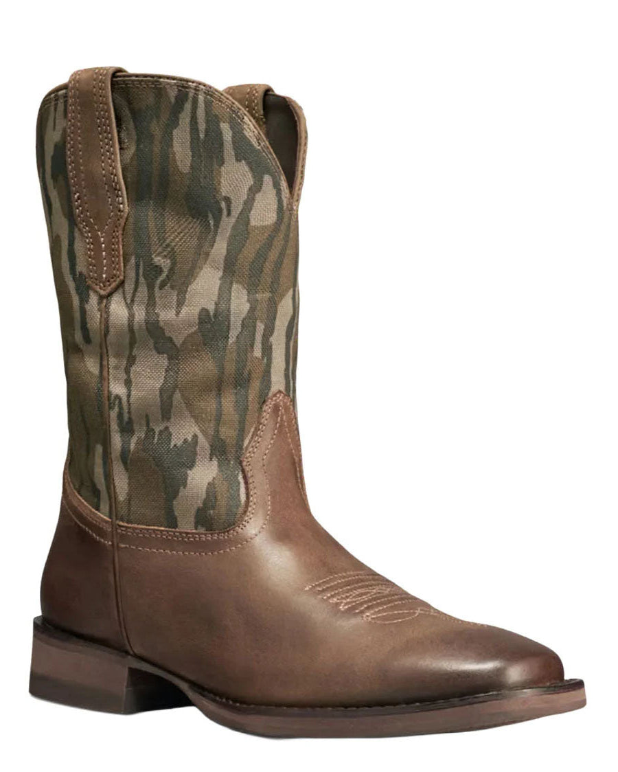 Kids' Tecovas X Mossy Oak Doc Western Boots - 81018-Mob by Tecovas from Skip’s Western Outfitters | TEC-81018-MOB-11C
