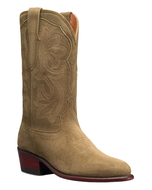 Women's The Jamie Crossroad in Olivewood Deer Roughout Western Boots - 21182-Oed