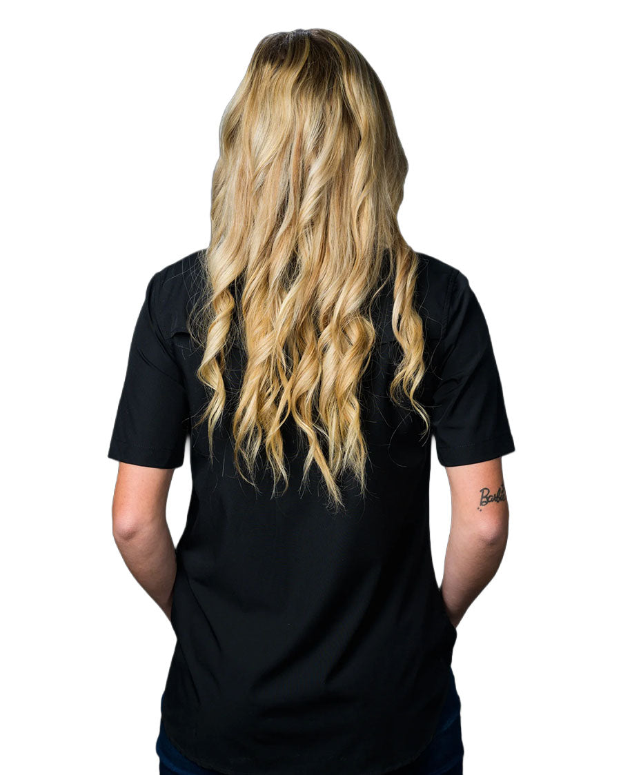 Women's Short Sleeve Pearl Snap Performance Western Shirt - Fss2002335