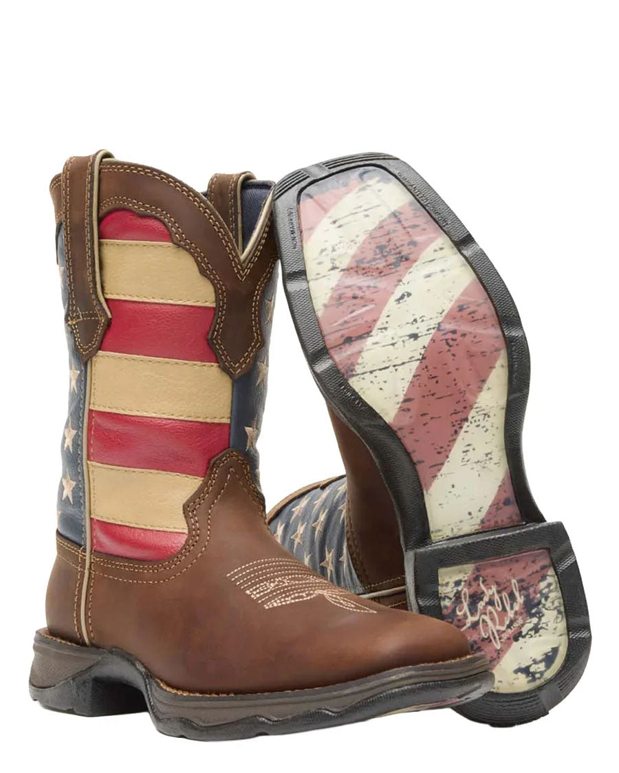 Women's Rebel Patriotic Western Boots - RD4414