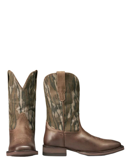 Kids' Tecovas X Mossy Oak Doc Western Boots - 81018-Mob