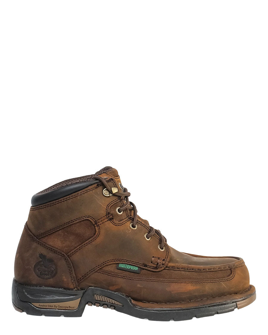 Men's Athens Waterproof Lace-Up Work Boots - G7403