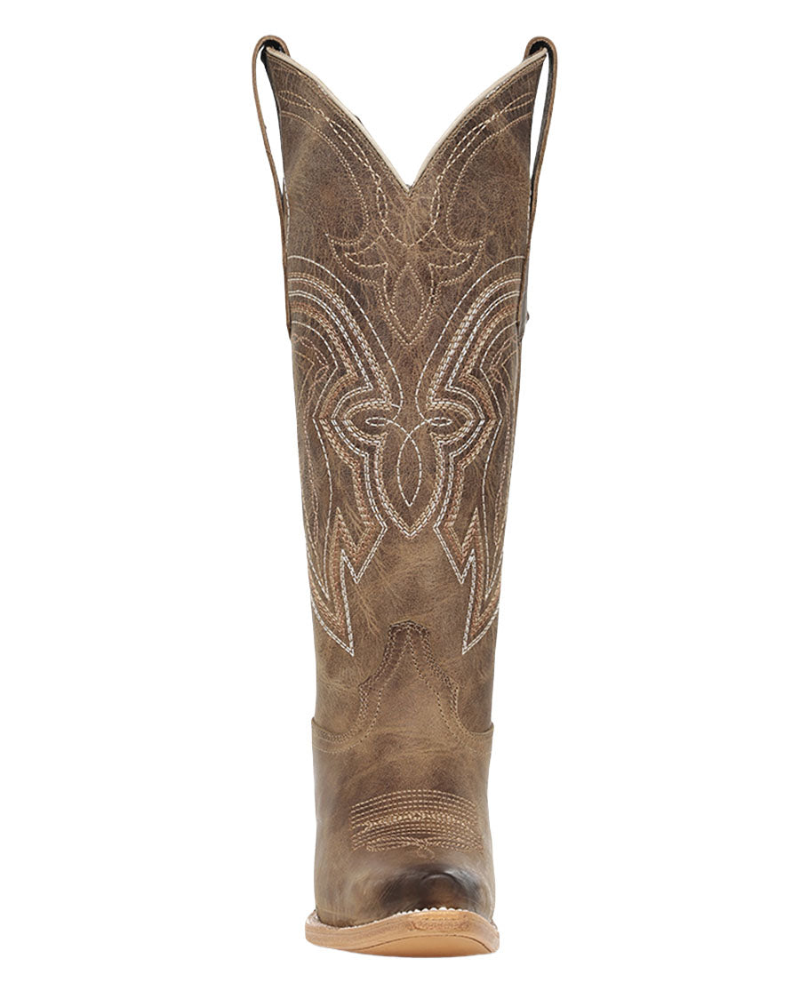 Women's Honey Embroidery Triad Tall Top Western Boots - L8205