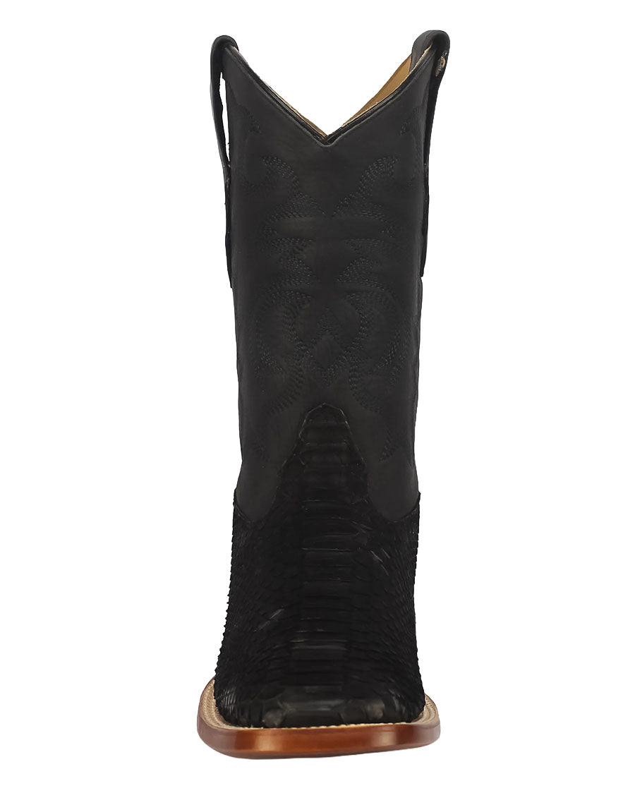 Men's Sueded Exotic Western Boots - 822N5705