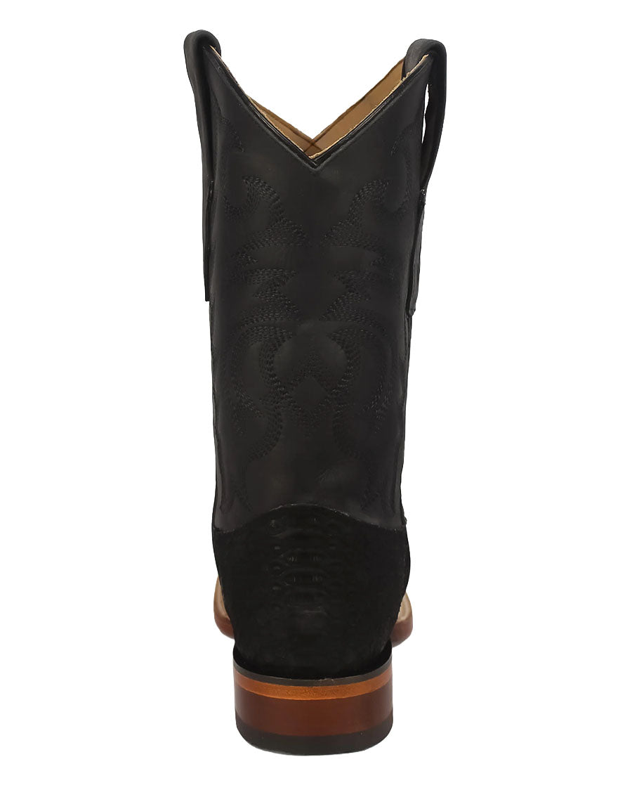 Men's Sueded Exotic Western Boots - 822N5705