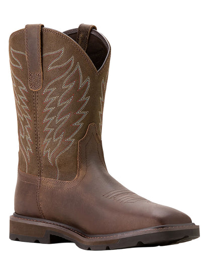 Men's Groundbreaker Pull-On Western Work Boots - 10020059 by Ariat from Skip’s Western Outfitters | ARI-10020059-060-D