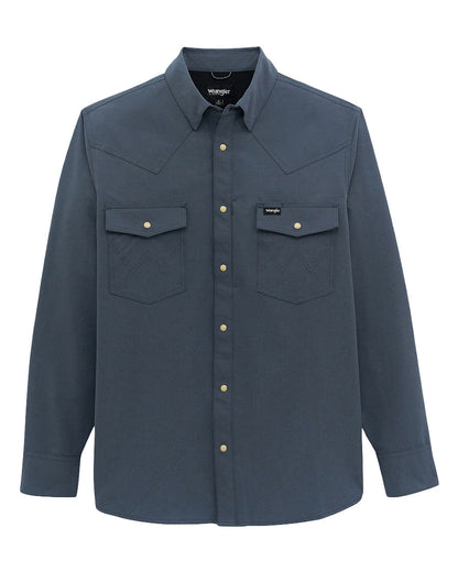 Men's ATG X Wrangler Technical Long Sleeve Regular Fit Snap Western Shirt - 112384708