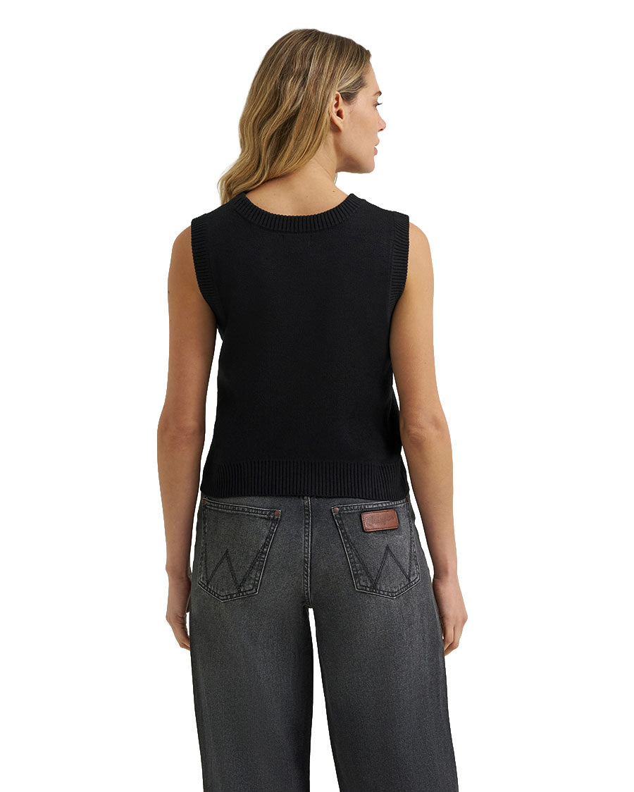 Women's Wrangler Retro Punchy Sweater Vest - 112385440