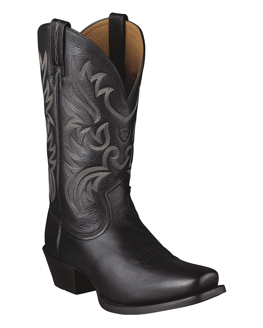 Men's Square-Toe Legend Western Boots - 10002296 by Ariat from Skip’s Western Outfitters | ARI-10002296-070-D